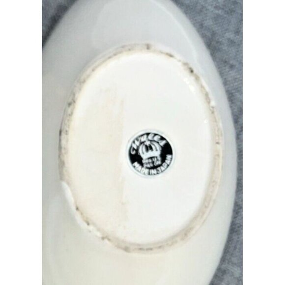 Wales Vintage Display Bar Ware Made in Japan Whimsy Cognac Picnic Scene Freeform - Picture 9 of 14